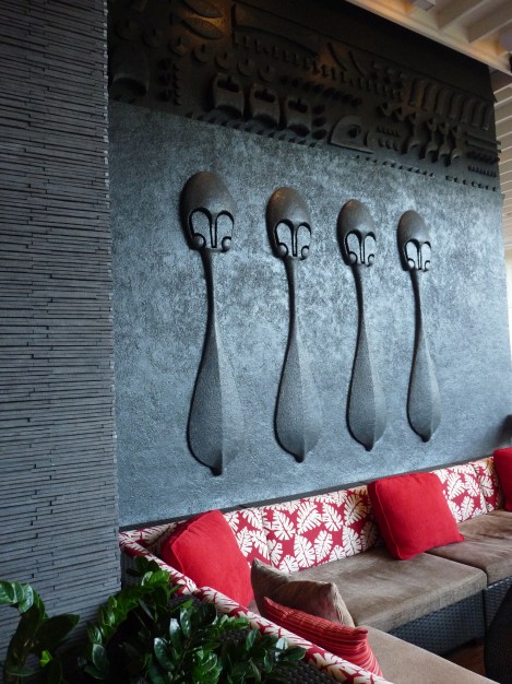 Rays on the Bay mural at Sheraton Kona Hawaii